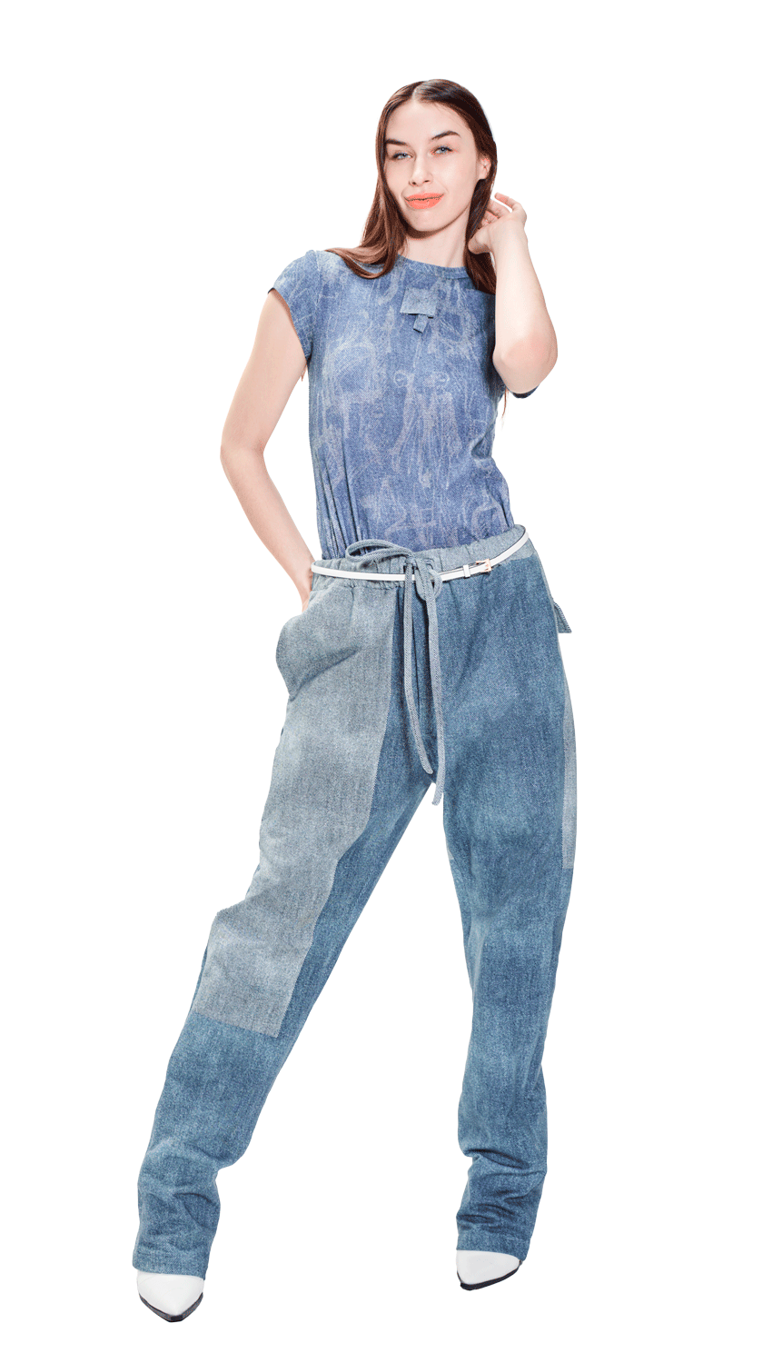 ALL PEOPLE Fitted T-Shirt