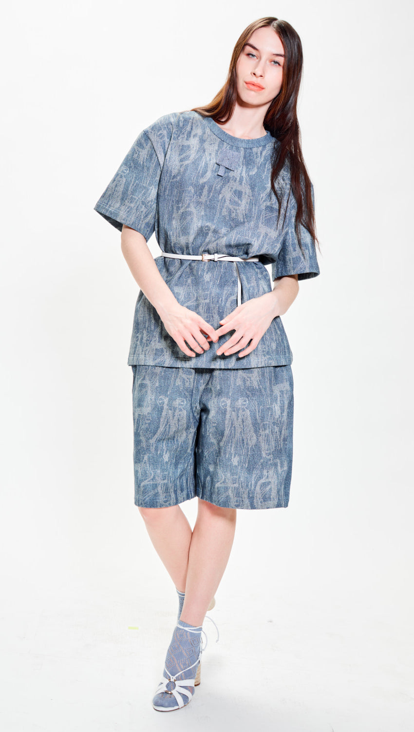 ALL PEOPLE Artwerk Boxy T-Shirt