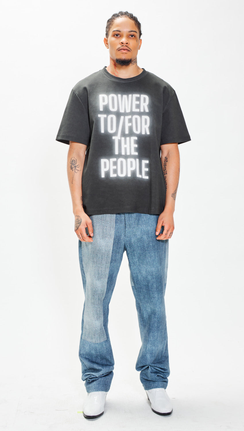 T-shirt Power To/For The People