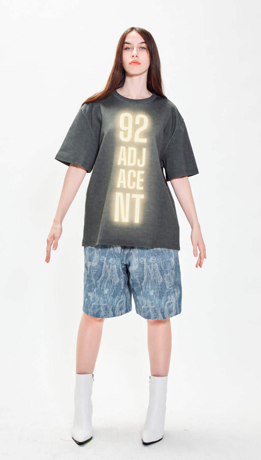 92 ADJACENT Boxy T-Shirt