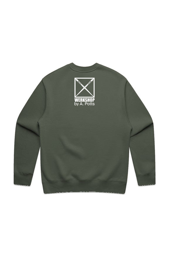 RAINBOW GIRLS RELAXED SWEATSHIRT - CYPRESS