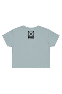 SEPIA GIRLS CROP T-SHIRT - SAGE
