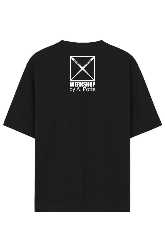 MIRROR EARRINGS - BLACK URBAN T-SHIRT