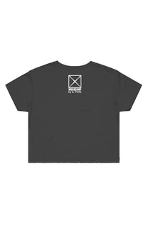 RAINBOW GIRLS - CROP T-SHIRT - BLACK