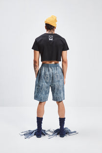 RAINBOW GIRLS CROPPED TEE