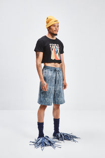 RAINBOW GIRLS CROPPED TEE