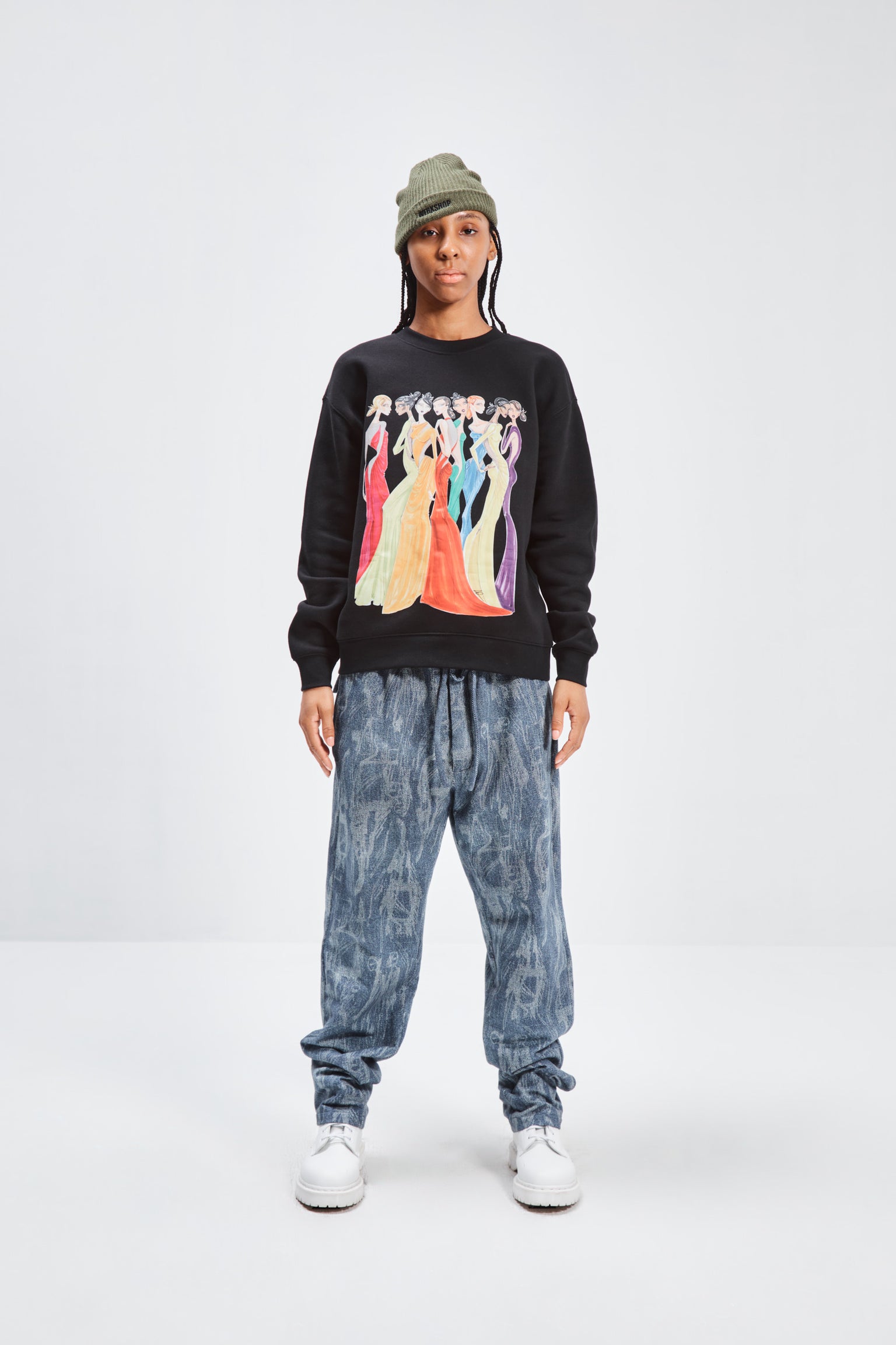 RAINBOW GIRLS SWEATSHIRT