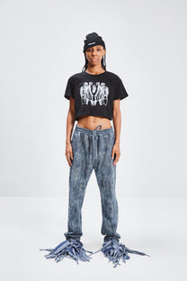 MIRROR MIRROR CROPPED TEE