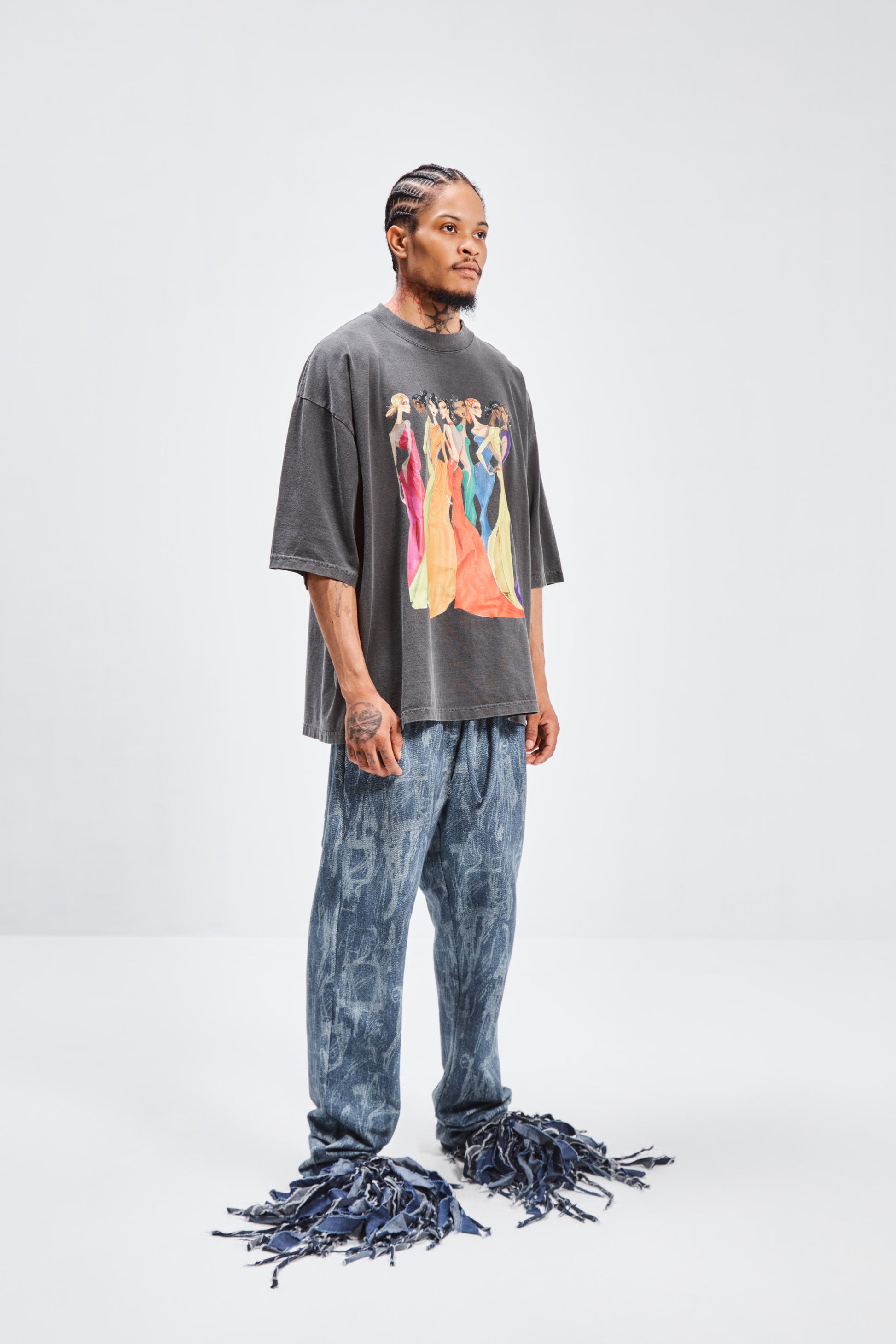 RAINBOW GIRLS URBAN TEE