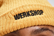 WERKSHOP EMBROIDERED BEANIE