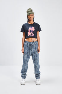 FIRE STARTER CROPPED TEE