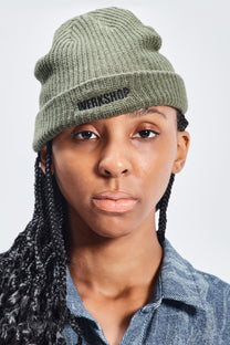 WERKSHOP EMBROIDERED BEANIE