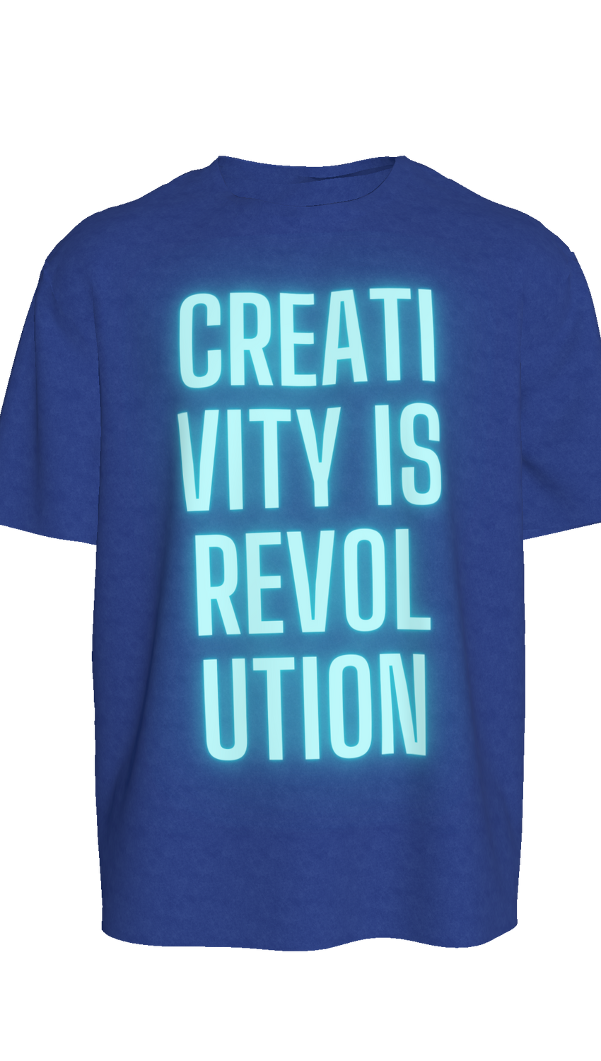 CREATIVITY IS REVOLUTION Boxy T-shirt